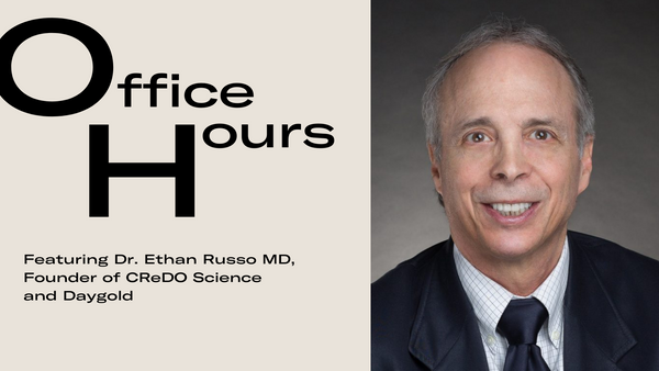 Office Hours with Dr. Ethan Russo MD, Founderof CReDO Science and Daygold